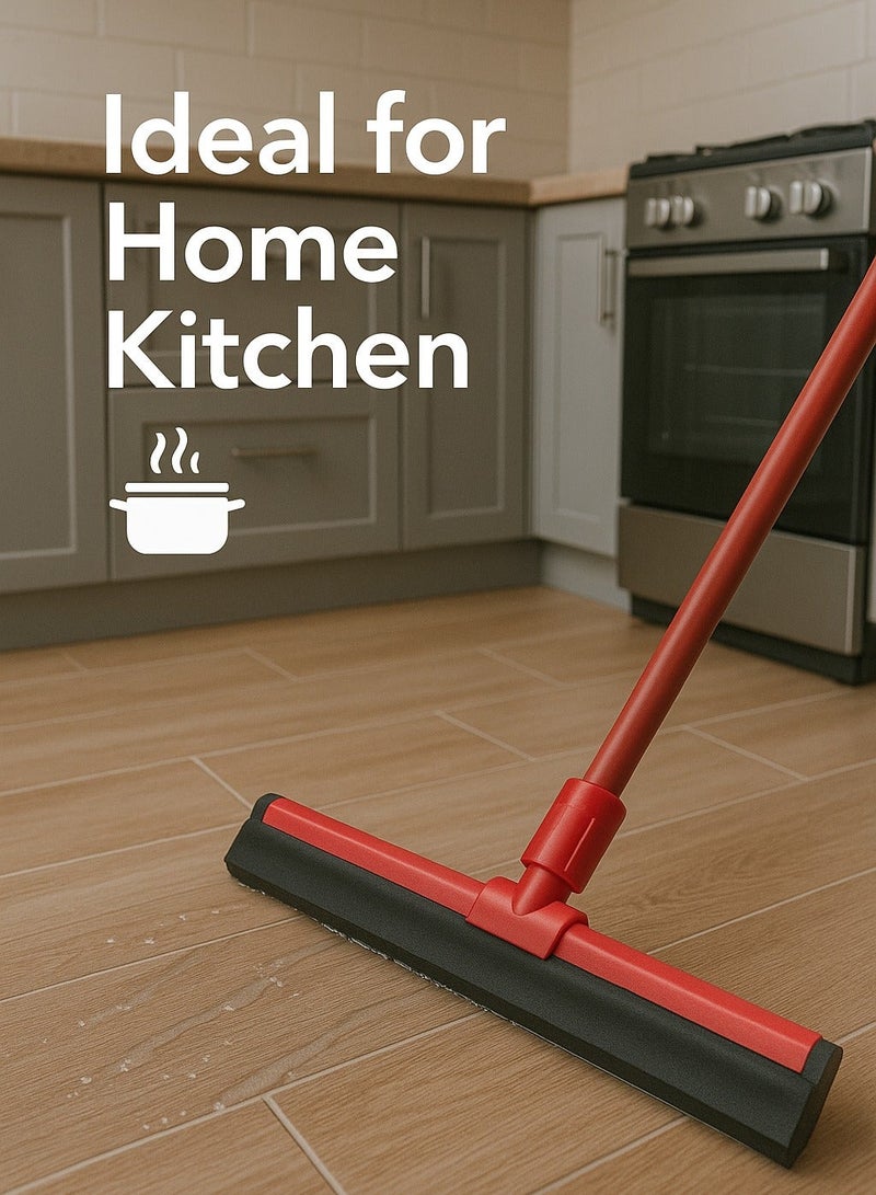 CEPILLO Floor Wiper With Stick 35cm Multipurpose-All kind of floor for Home Kitchen Bathroom Inside and Outside Easy to Handle - Image 4